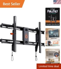 Wall Mount TV Bracket for TVs Up to 90" - Low Profile Design Tilts to Elimina...