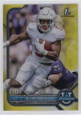 2021-22 Bowman U Chrome Prospects Yellow Refractor 67/75 Bijan Robinson #31 0wu6
