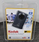 KODAK Waterproof Pocket MINI Digital VIDEO CAMERA Camcorder ZM1 Dark Gray NEW