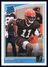 2018 Donruss - Rated Rookie Antonio Callaway #341 RC