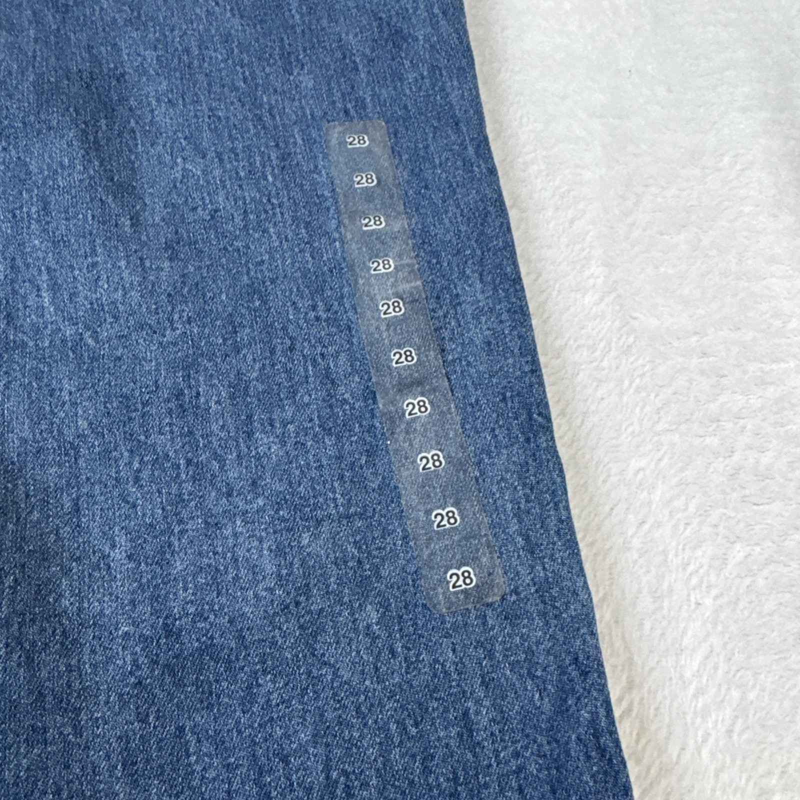 H&M Womens Jean Skinny Ankle Regular Waist Denim Medium Wash Stretch Size 28 NEW thumbnail 12