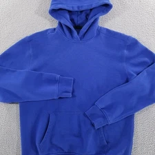 Greyson Hoodie Mens Medium Blue Golf Pullover Sweatshirt Knit Fleece Lined