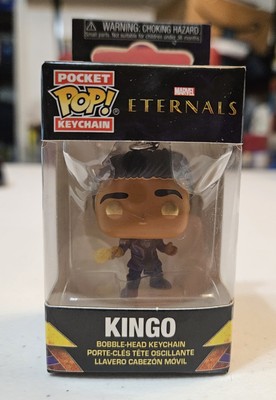 FUNKO  POP! KEYCHAIN- Marvel - Eternals -KINGO - Bobble Head Keychain BNIB.