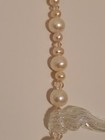 Vintage Murano Style Glass, Pearl 14K Necklace Earrings Set — photo 5