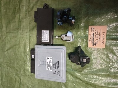 BMW E92 3ER 116I 2.0 BENZIN N43 STEUERGERÄT KIT & SCHLOSSSATZ 7579142 5WK93709