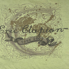 Eric Clapton Tour 2009 T-Shirt Fairtrade Cert...