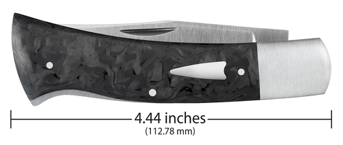 Case XX Knives Bill Ruple x Case Axe Handle 47542 Carbon Fiber 1/200 PocketKnife - Picture 2 of 5