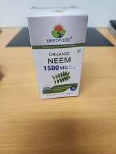 Organic Neem 1500Mg, 45 Servings, Vegetarian, Gluten Free, 90 Vegetarian Tablets
