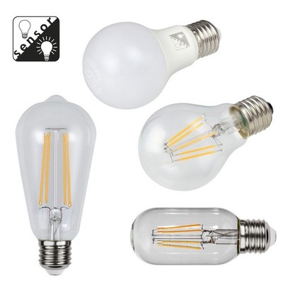 Sensor LED Leuchtmittel E27 230V 3-11W mit Dämmerungs-Schalter Glüh-Lampe Birne