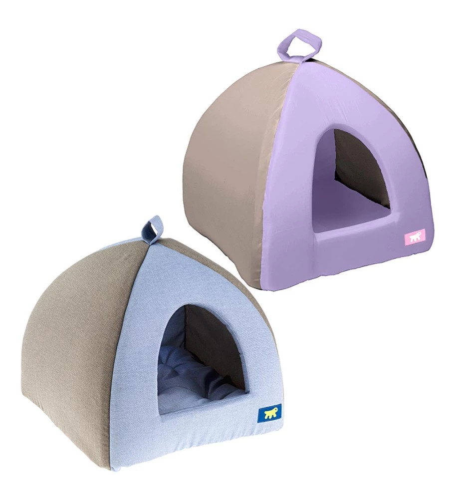 Tipi Medium Ferplast Rosa-Mim.Ver | Cuccia Tenda per Cani e Gatti
