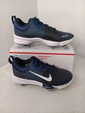 Nike Baseball Cleats Navy Blue Force Zoom Mike Trout 9 Pro FB2907-400 Sz 7.5
