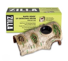 Zilla Rapid Sense Uv Detecting Decor Poplar Log Large