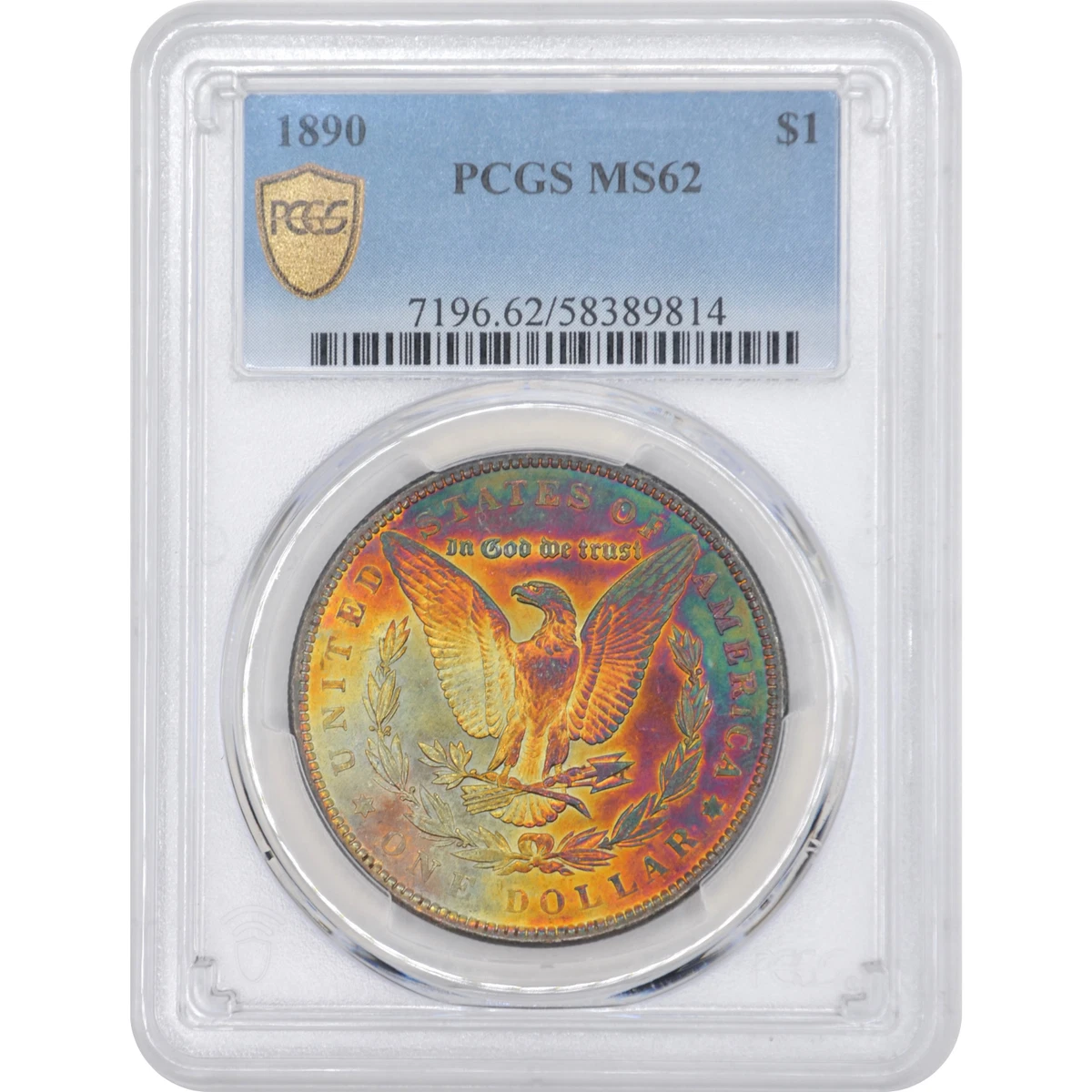 MS 62 Graded 1890 Year Morgan US Dollars (1878-1921) for sale | eBay