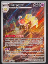 Carte Pokémon Cléopsytra 197/182 PAR EV4 Faille Paradoxe AR Secrète FR NEUVE