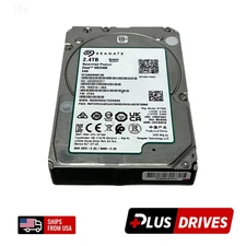2.4TB SAS Exos Seagate 2.5 SED / 512e Server Hard Drive 10K RPM 256MB 12Gbps