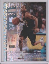 98-99 ALLEN IVERSON TOPPS STADIUM CLUB ROYAL COURT KING OF THE DRIBBLE #RC5 76er