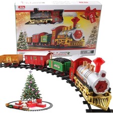 Kinder Zugset, Weihnachtszug, Batteriebetrieben, Licht, Sound, Konstruktionss...
