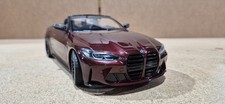 1/18 Minichamps 2021 BMW M4 Cabriolet G83 Red Metallic (Read Desc.)