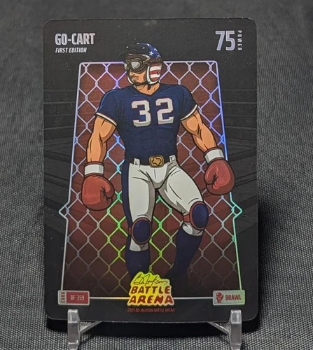 Evan Carter GO-CART Brawl Battlefoil 2026 Bo Jackson Battle Arena BF-359 Rangers