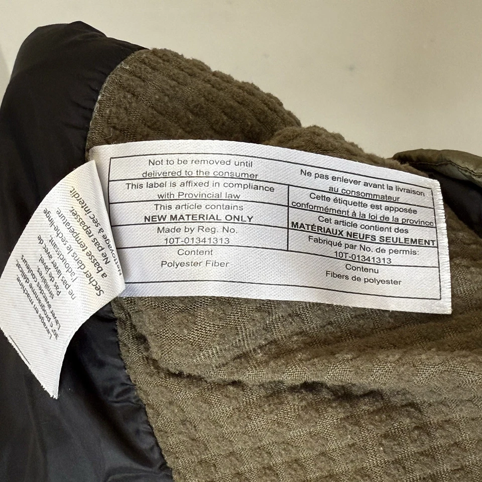 Chaleco acolchado Sierra Designs para mujer talla S verde relleno de poli bolsillos con cremallera Foto 4 de 4