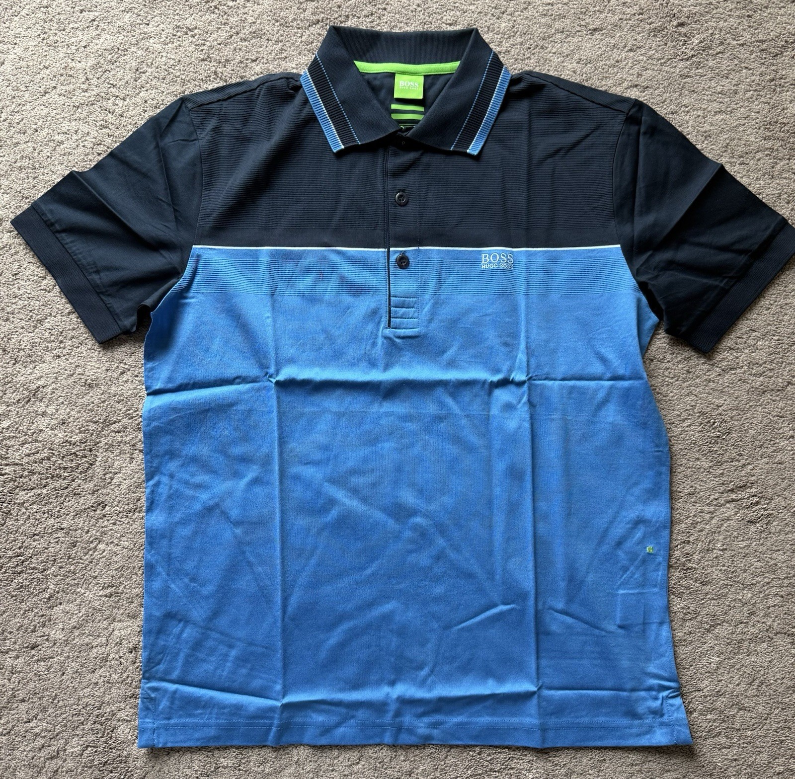 HUGO BOSS Short Sleeve Polo Shirt Modern Fit Men’s Medium - New