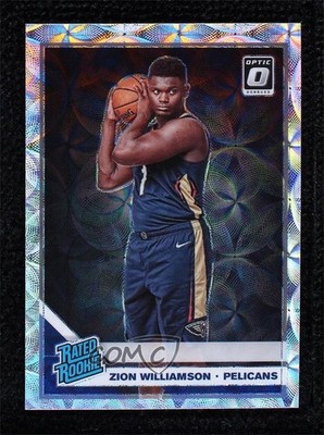 2019-20 Donruss Optic Rated Premium Box Set Prizm Zion Williamson Rookie RC 1j6