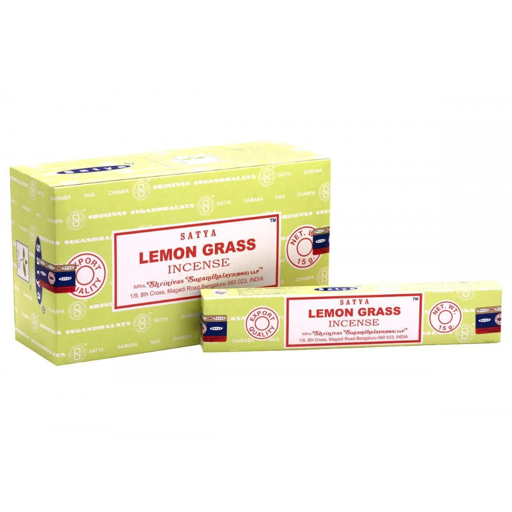 Lemon Grass Incense Sticks (Box of 12 x 15g)