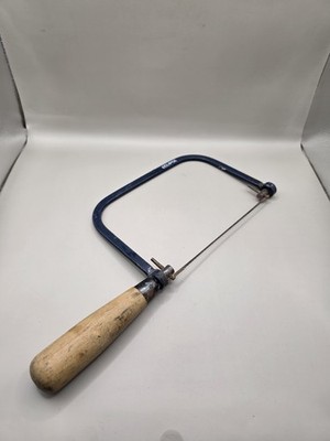 Vintage Eclipse Laubsäge Holzgriff Zimmermann Werkzeug
