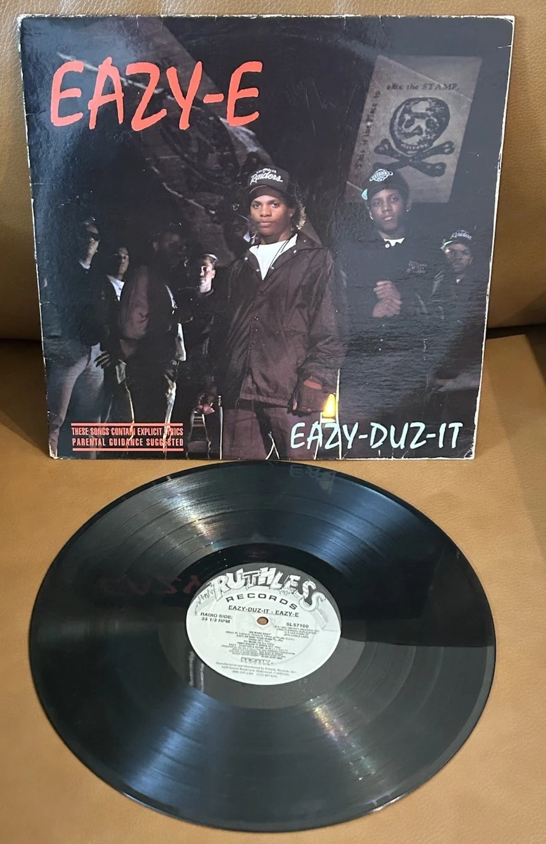 Eazy-E Rap & Hip-Hop Very Good Plus (VG +) Sleeve Vinyl Records