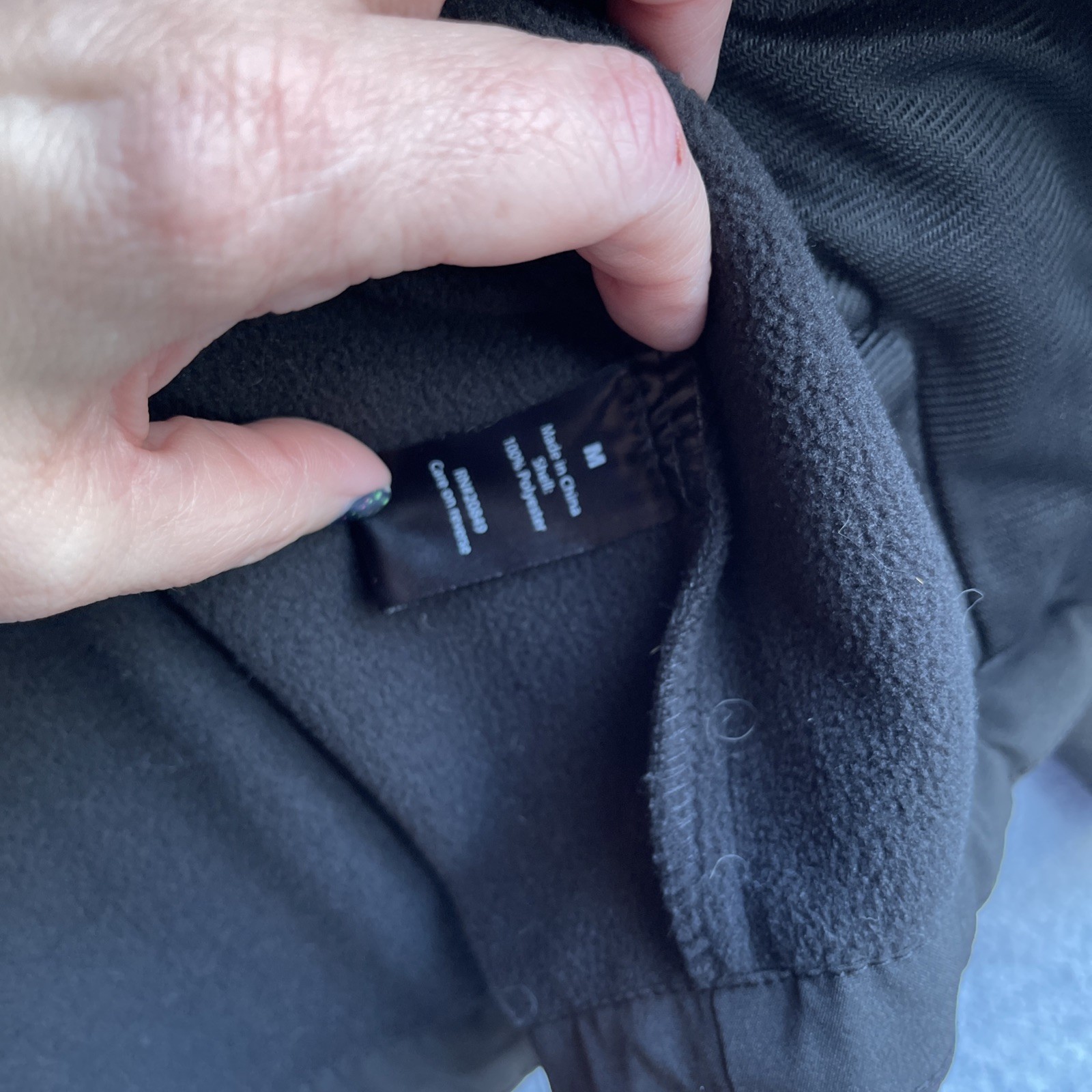 Softshell Fleece Lined Jacket Size Medium 3 Outsi… - image 12