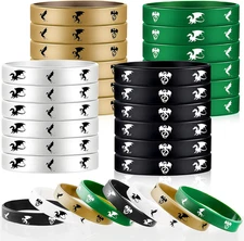 Dragon Party Favors Dragon Themed Rubber Bracelets Silicone Wristbands Prints Ru