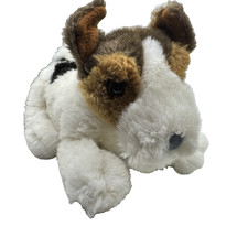 Neiman Marcus Plush Jack Russell Terrier Dog Stuffed Animal 11   Made in France
