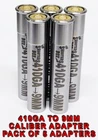 410GA to 9MM Luger Caliber Adapter - Reducer - Stainless Set of 5 -Free Shipping