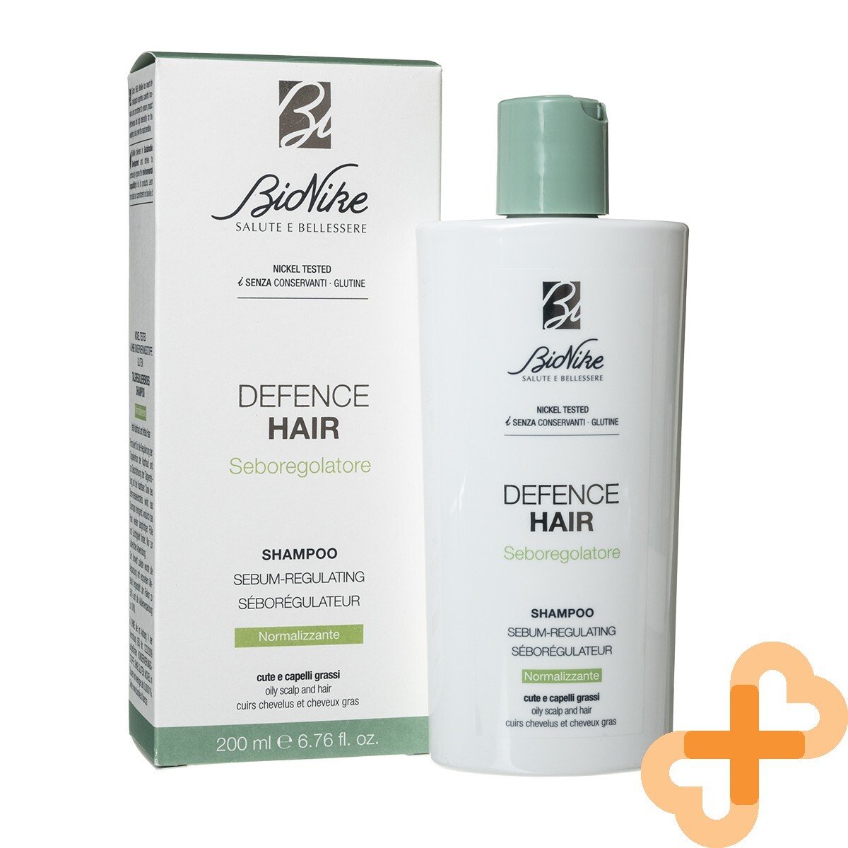 BIONIKE HAIR Shampoo For oily Head Skin Hair 200ml Regulates Sebum Secretion