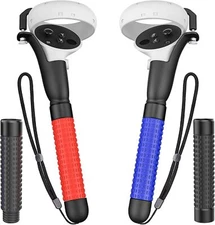Enhanced Vr Headset Controller Grips For Quest 2 Rift S Gaming Accessories