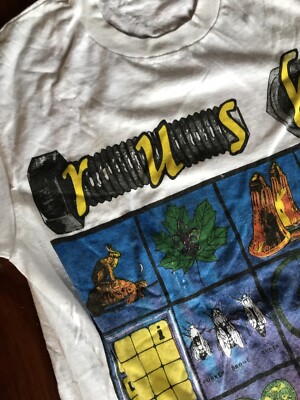 Vtg 90s RUSH Counterparts Tour 94 Concert Band Tee Single Vtg 90s RUSH Counterparts Tour 94 Concert Band Tee Single