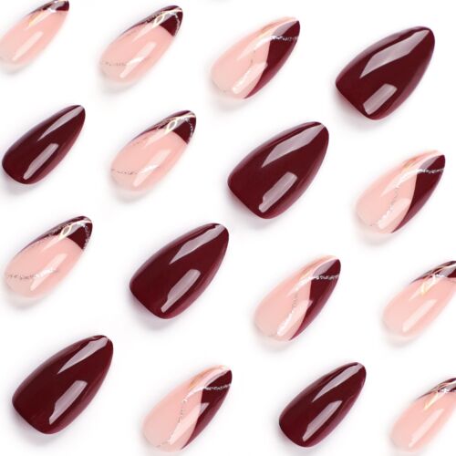 Baby Boomer press on nails Nägel falsche künstliche selbstklebend Kunstnägel 24p - Bild 2 von 8