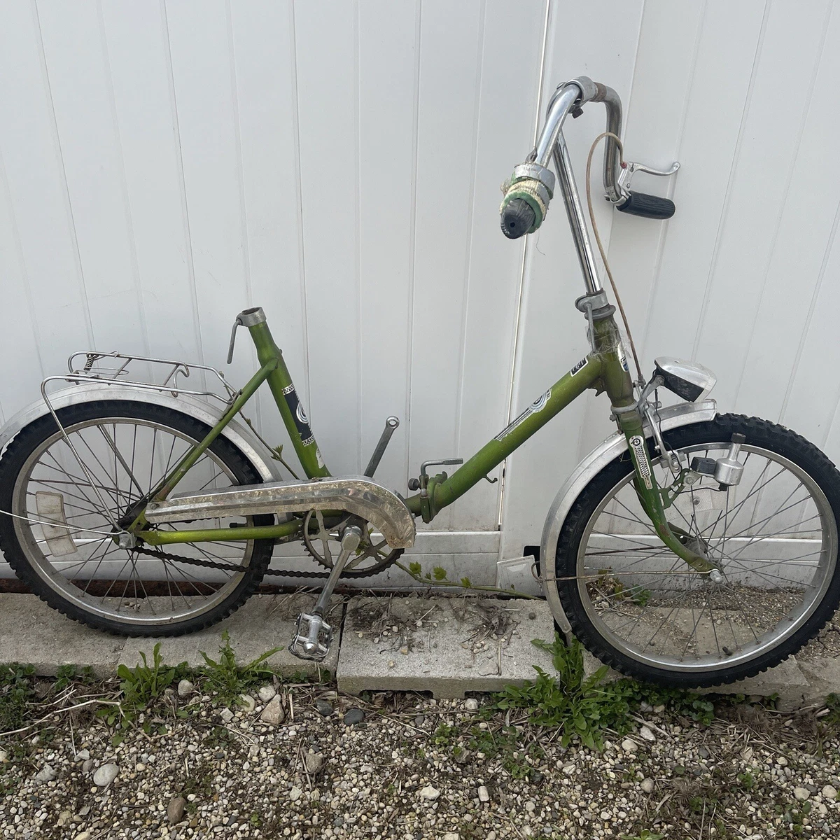 Vintage best sale foldable bike