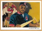 ALBERT BELLE CLEVELAND INDIANS CHECKLIST #823 - UPPER DECK NM-MT 1993