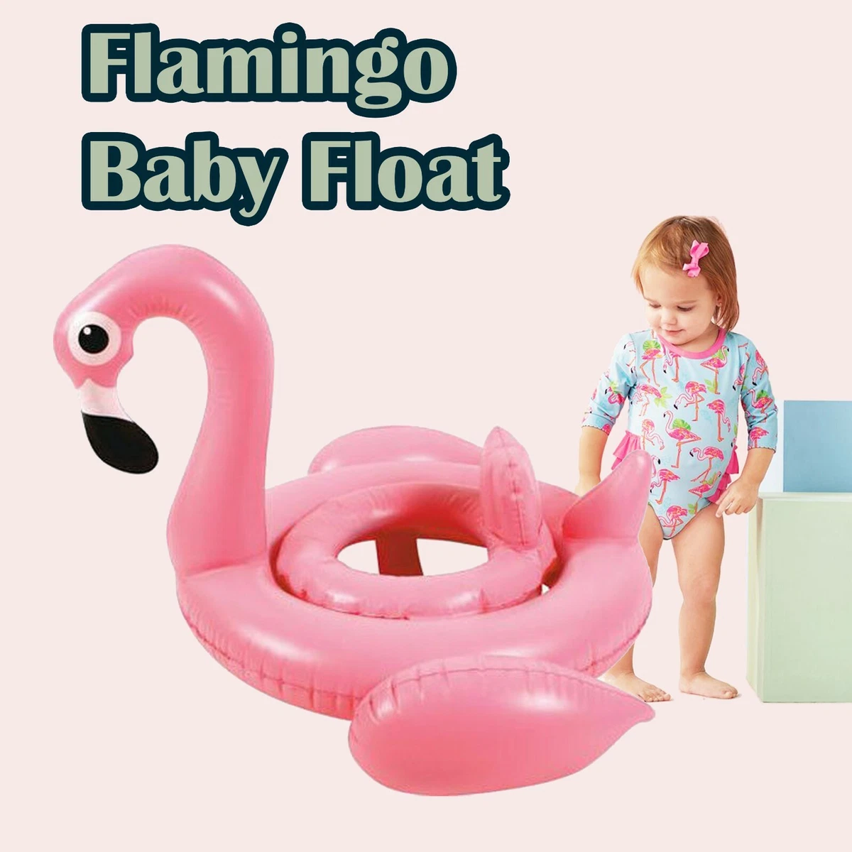 Flamingo float for baby 2025
