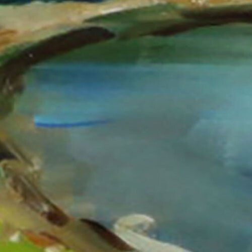 UCRANIA PAISAJE Pintura al óleo contemporánea 8x8 UCRANIA Demenko Natalia - Imagen 4 de 12