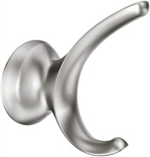Moen MY1503BN Darcy Robe Hook/Towel, Press  Mark - Brushed Nickel Finish