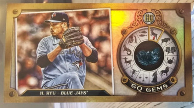 2022 Topps Gypsy Queen Gems Mini Hyun-Jin Ryu #GGM-16 Toronto Blue