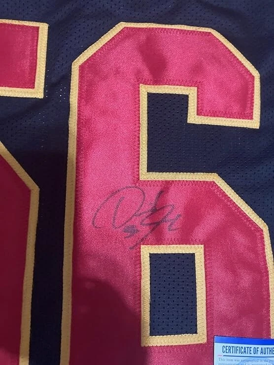 Camiseta deportiva firmada por Derrick Johnson personalizada de Kansas City, con certificado de autenticidad Foto 2 de 4