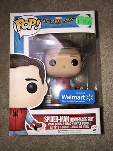 funko pop spider man homecoming walmart exclusive