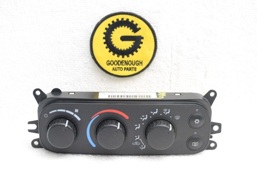 2002-2005 Dodge Ram Heater A/C Temperature HVAC Climate Control Switch Unit OEM - 第 1/7 張圖片
