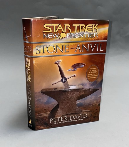Star Trek New Frontier: Stein und Amboss, Peter David 2003 HB 1. Auflage + CD-ROM