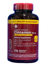 Member's Mark Clinical Strength Cinnamon 500 mg. 170 ct. EXP: 03/2027