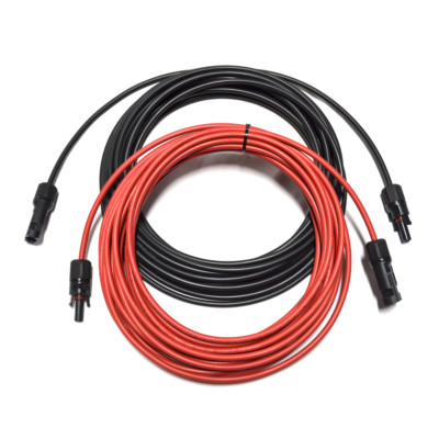 H1Z2Z2-K Solarkabel inkl. Stecker 1-30m 4mm² 6mm² Verlängerungskabel 0% MwSt.