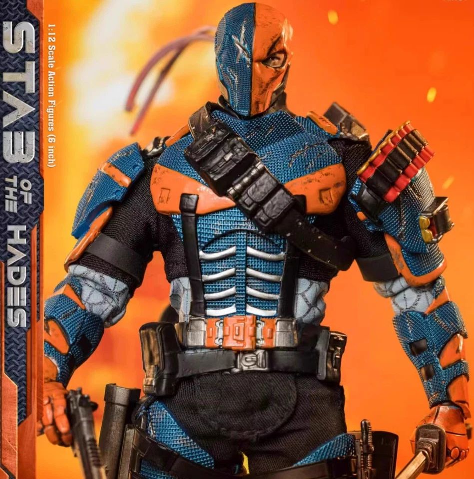 Figura de acción Mix Max Deathstroke Slade Wilson escala 1/12 MX07 edición reedición 6 Foto 2 de 4
